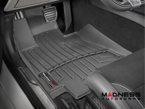 Alfa Romeo Stelvio Floor Liners - WeatherTech - Black - Front & Rear